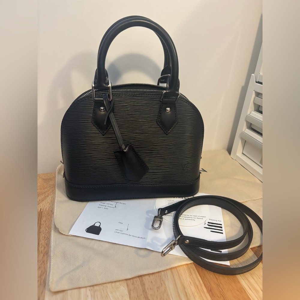 Louis Vuitton Alma BB Epi Leather